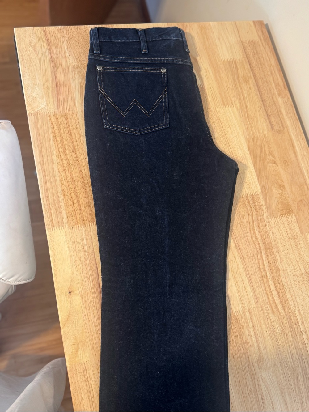 Wrangler Black Bootcut Jeans